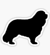 Cavalier King Charles Spaniel Silhouette(s) Sticker