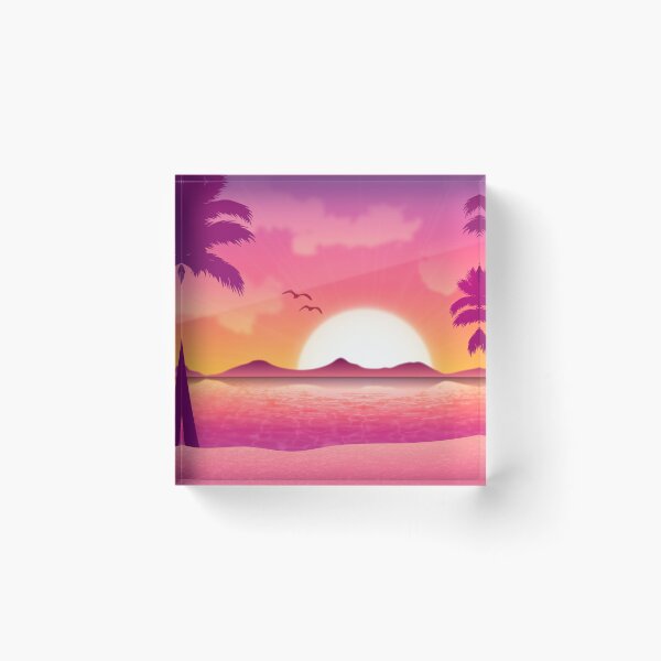 Item preview, Beautiful Landscape Beach Sunset designed and sold by DopeDesign111.