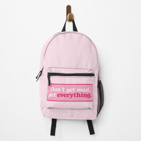 Item preview, Don't get mad, get everything. / in Hot Pink designed and sold by marina ralston.