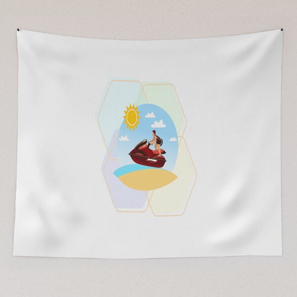 Item preview, Beach Time & Funny Summer  designed and sold by Wahbastore.
