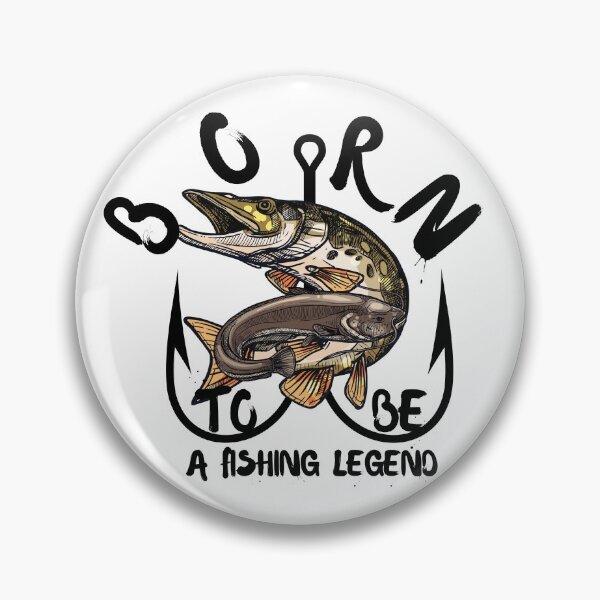 Item preview, Born To Be A Fishing Legend designed and sold by bahicharafe.