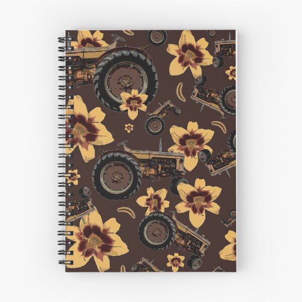Item preview, Vintage Tractor and Daylily Pattern  designed and sold by cozycaroline.