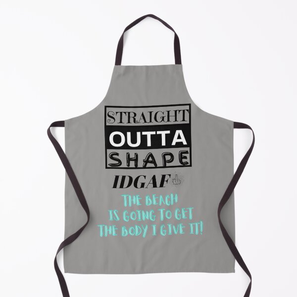 Item preview, Straight Outta Shape Beach Body Edition designed and sold by 52andretired.