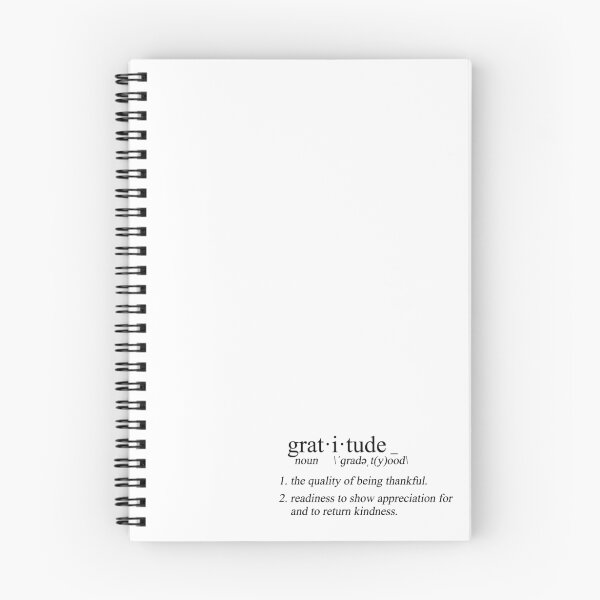 Item preview, define: gratitude designed and sold by loss-for-words.