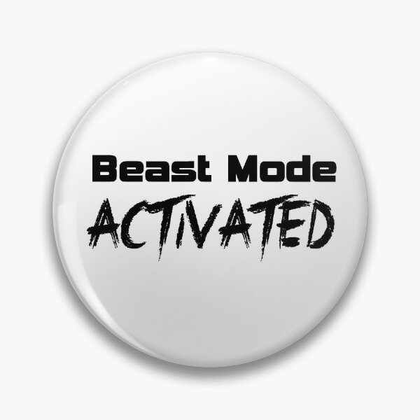Item preview, Beast Mode Activated designed and sold by Running-Icon.