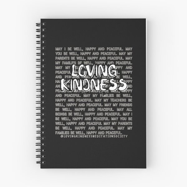 Item preview, Loving Kindness Meditation Yoga Mindful Metta Wish Blessing designed and sold by ariellewinegard.