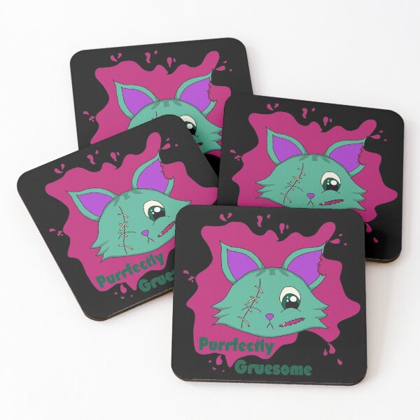 Item preview, Purrfectly Gruesome- Freddie Zombie Kitty designed and sold by RSewell.