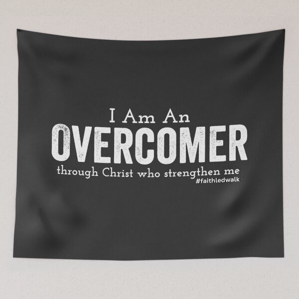Item preview, Overcomer in Christ - John 16:33 designed and sold by JacquelineLim.