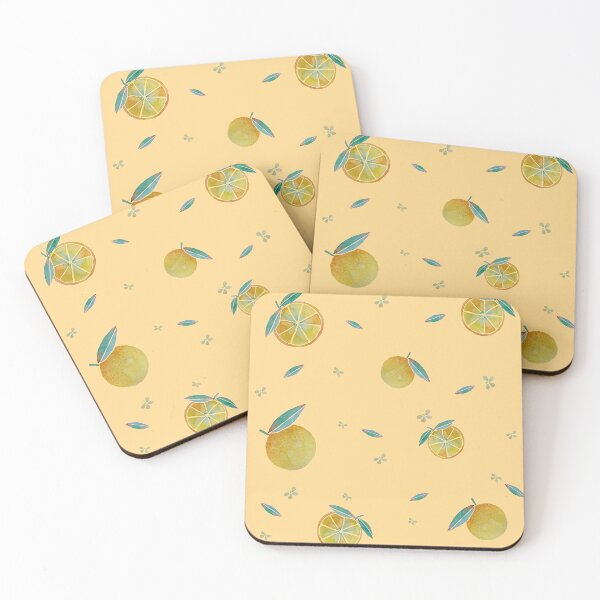 Item preview, Citrus pattern - flowers designed and sold by HelisArt.