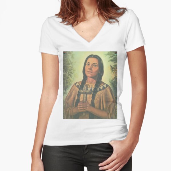 Fitted V-Neck T-Shirt