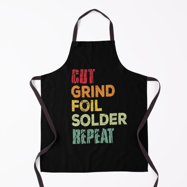 Item preview, Cut, grind, foil, solder, repeat designed and sold by TheSGArtistShop.