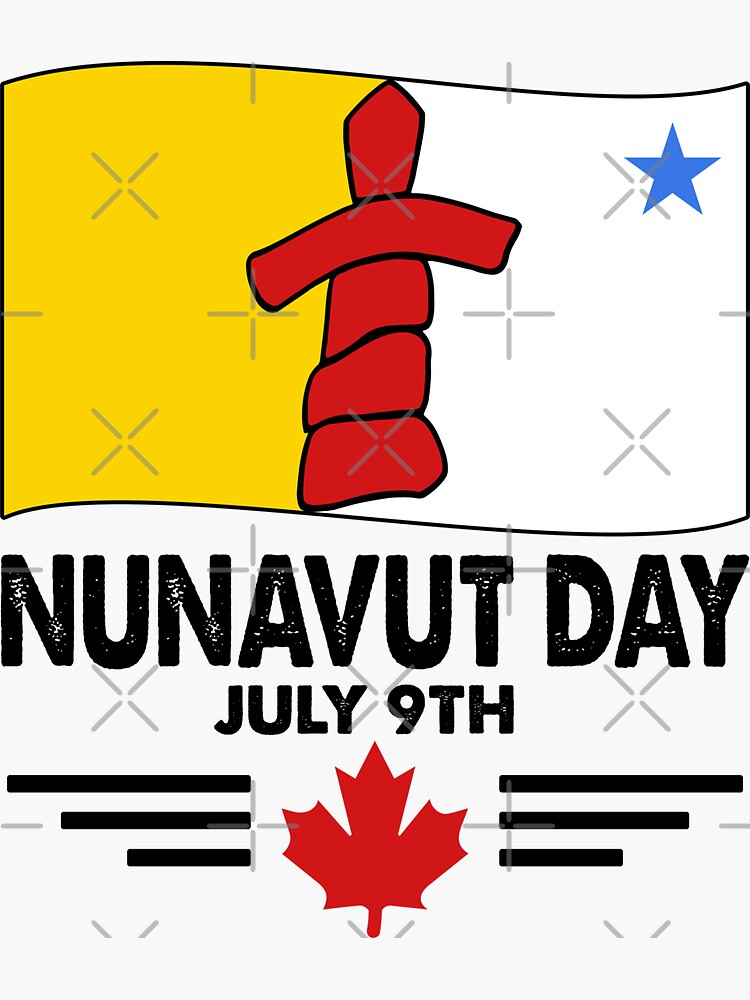 Disover Nunavut Day Sticker