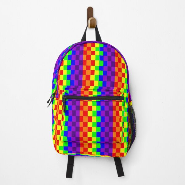 Item preview, Rainbow Checkers! designed and sold by elliebeth85.