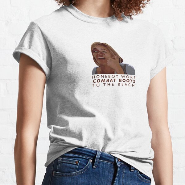 Homeboy Wore Combat Boots to the Beach: Lauren Conrad, The Hills Essential  T-Shirt for Sale by katesredbubbles