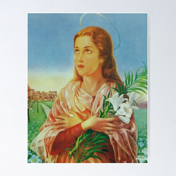 Saint Maria Goretti Poster