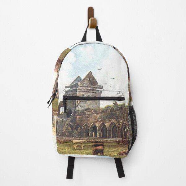Item preview, Vintage Illustration of Sweetheart Abbey near Dumfries, Scotland designed and sold by yourscotland.