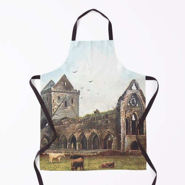 Item preview, Vintage Illustration of Sweetheart Abbey near Dumfries, Scotland designed and sold by yourscotland.