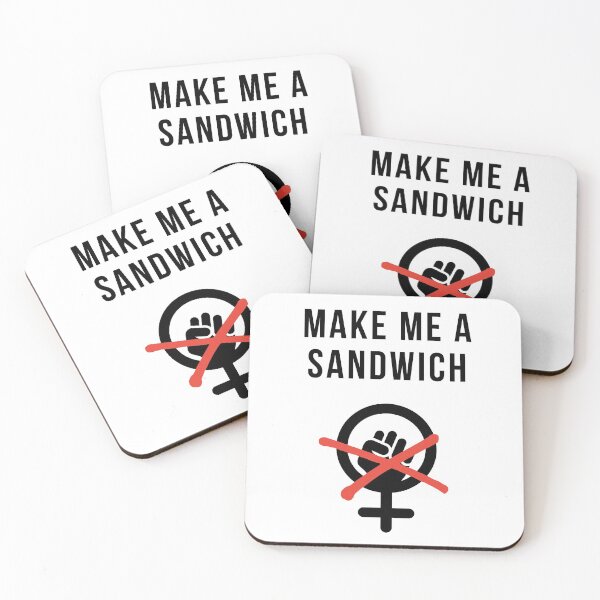 Item preview, make me a sandwich | funny anti feminism designed and sold by DeltaWhiskey-.