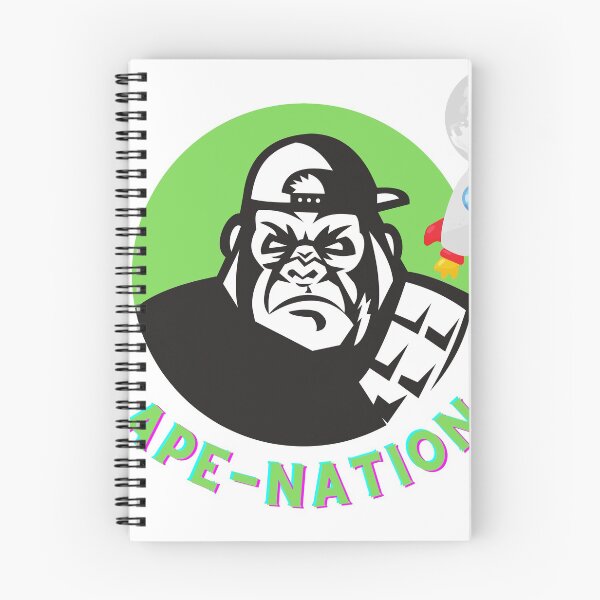 Item preview, Ape-nation to the moon  designed and sold by AIOSG.