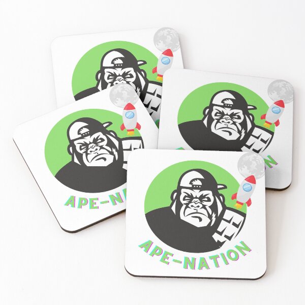 Item preview, Ape-nation to the moon  designed and sold by AIOSG.