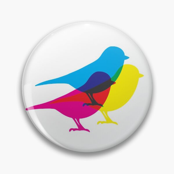 Artikelvorschau, CMYK-Vögel entworfen und verkauft von SJAPhoto.