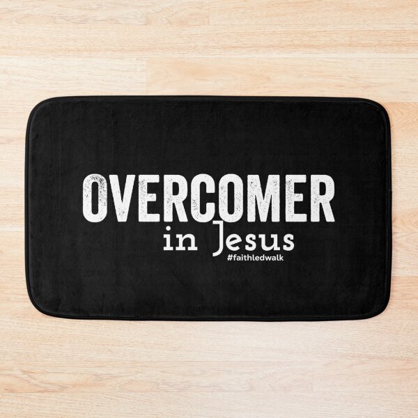 Item preview, Overcomer in Jesus - John 16:33 designed and sold by JacquelineLim.