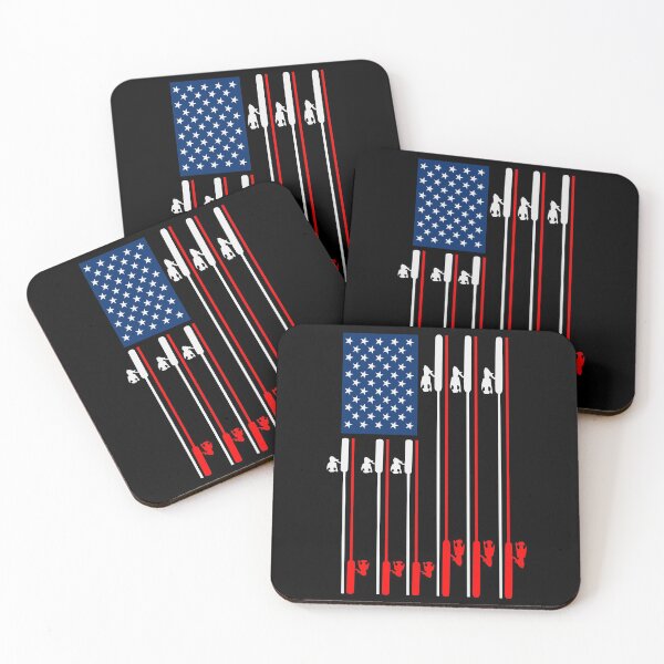 Item preview, Fishing rod American Flag designed and sold by Apoorv Choudhary.