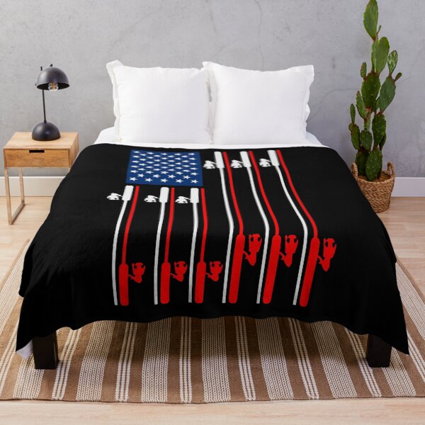 Item preview, Fishing rod American Flag designed and sold by Apoorv Choudhary.