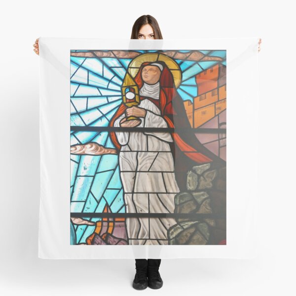 Saint Clare of Assisi Scarf