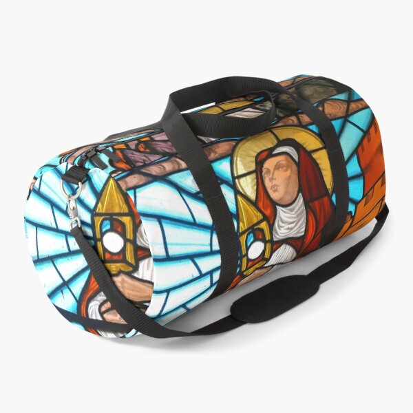 Saint Clare of Assisi Duffle Bag