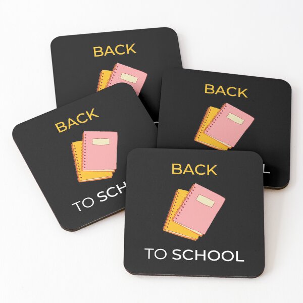 Item preview, Back To School (Notebooks Version) - Black BG designed and sold by FilipeFerreira.