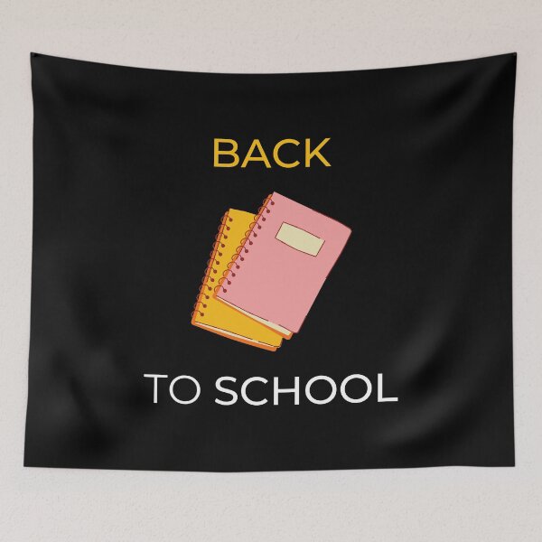 Item preview, Back To School (Notebooks Version) - Black BG designed and sold by FilipeFerreira.