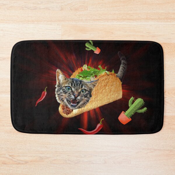 Item preview, Feisty Taco Cat designed and sold by MeowMerch.