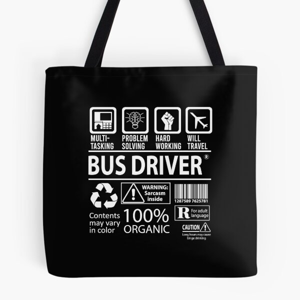 Item preview, Bus Driver T Shirt - Multitasking Job Gift Item Tee designed and sold by erstrudy75.