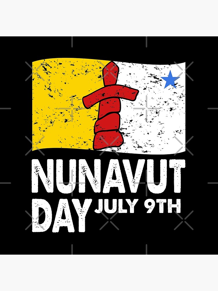 Discover Nunavut Day July 9th Throw Pillow
