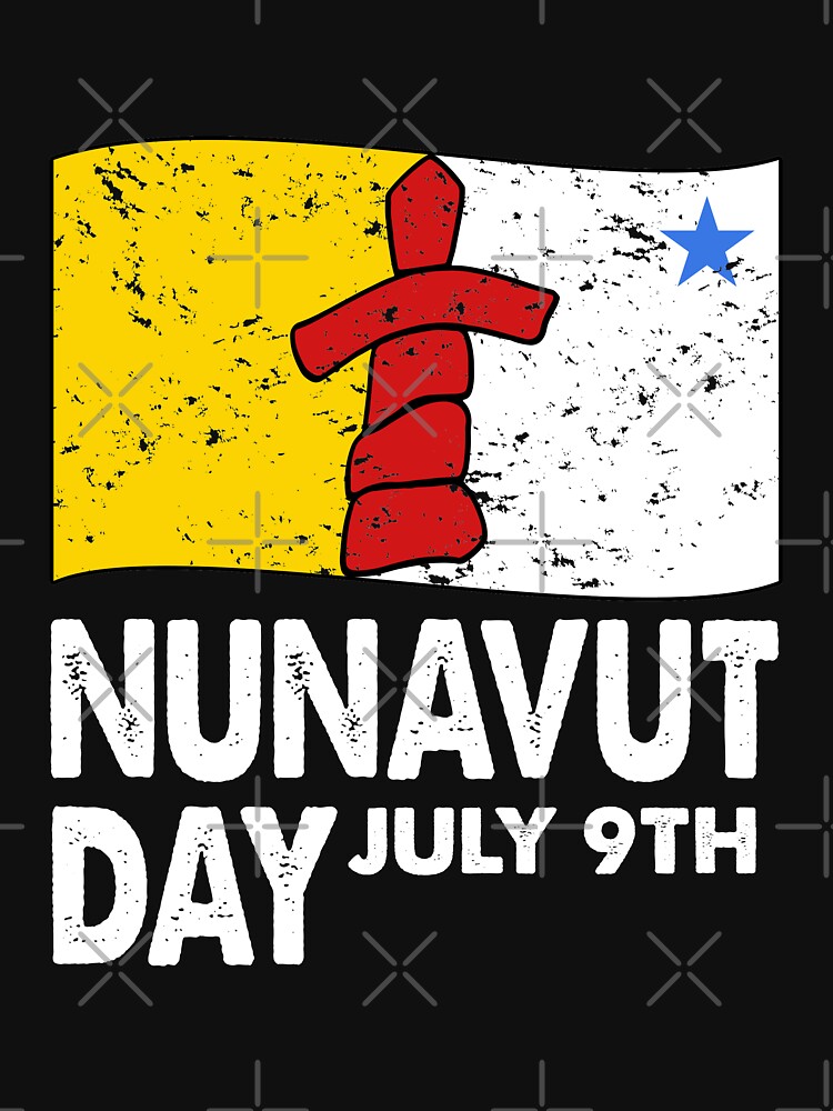Disover Nunavut Day July 9th Pullover Hoodies