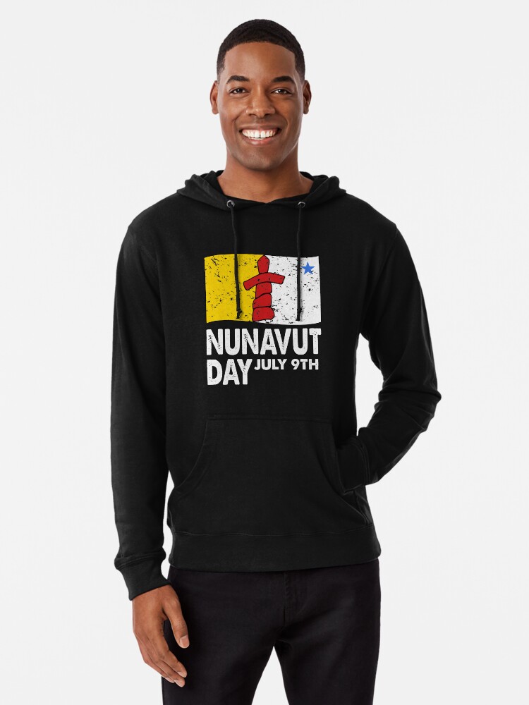 Disover Nunavut Day July 9th Pullover Hoodies