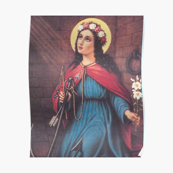 Saint Philomena Poster