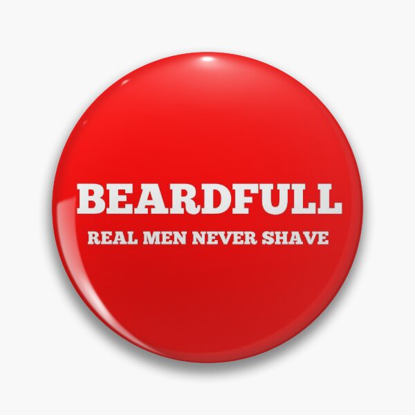 Item preview, Beardfull: Real Men Never Shave designed and sold by artistoutfitter.
