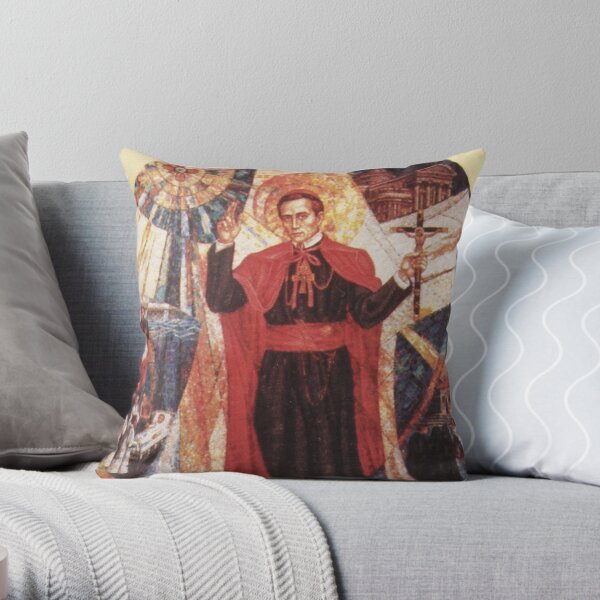 Saint John Neumann Throw Pillow