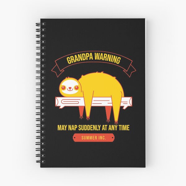 Item preview, Grandpa Warning May Nap Suddenly At Any Time designed and sold by AmberSiraj.