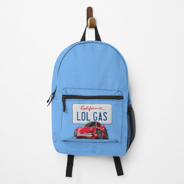 Item preview, LOL GAS License Plate Tesla Roadster California designed and sold by shlehanov.