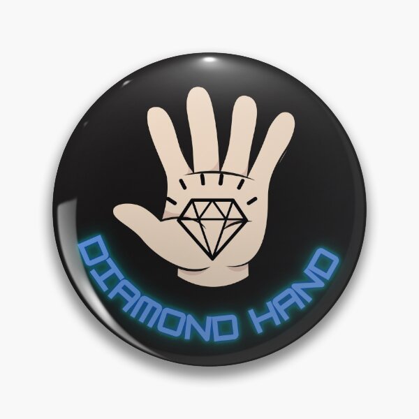 Item preview, DIAMOND HAND, AMC TO THE MOON designed and sold by AIOSG.