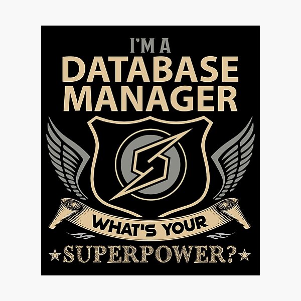 Item preview, Database Manager T Shirt - Superpower Job Gift Item Tee designed and sold by ueenanerne.
