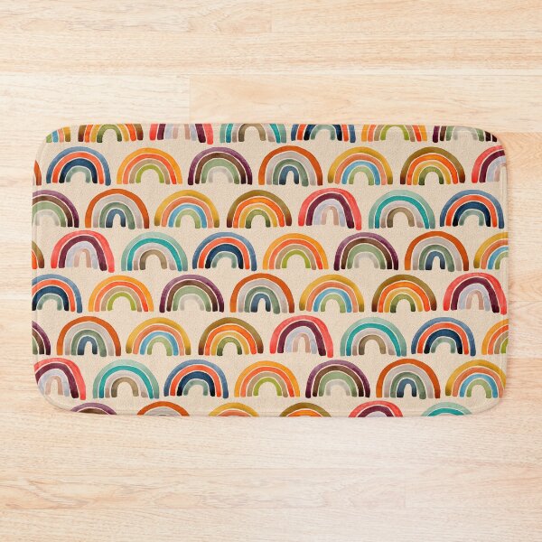 Item preview, Rainbow Watercolor – Retro Palette designed and sold by Cat Coquillette.