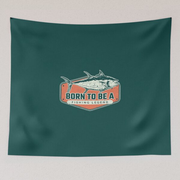 Item preview, Fishing Legend Graphic Artwork designed and sold by art-fox.