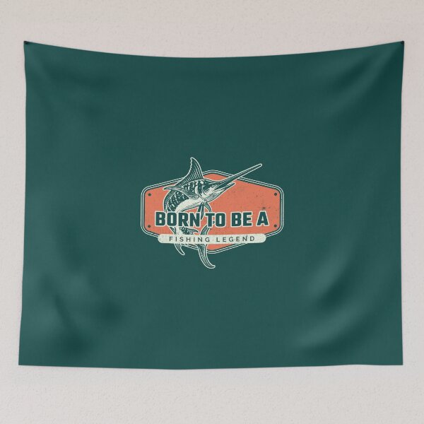 Item preview, Fishing Legend Graphic Artwork designed and sold by art-fox.
