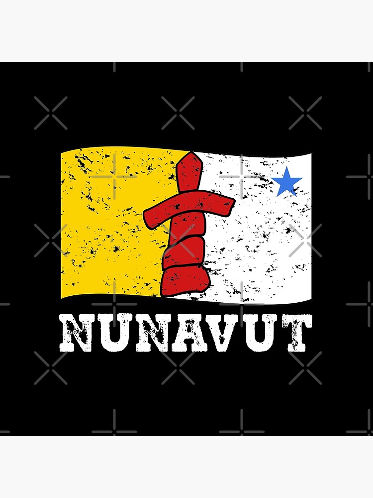 Disover Nunavut Throw Pillow