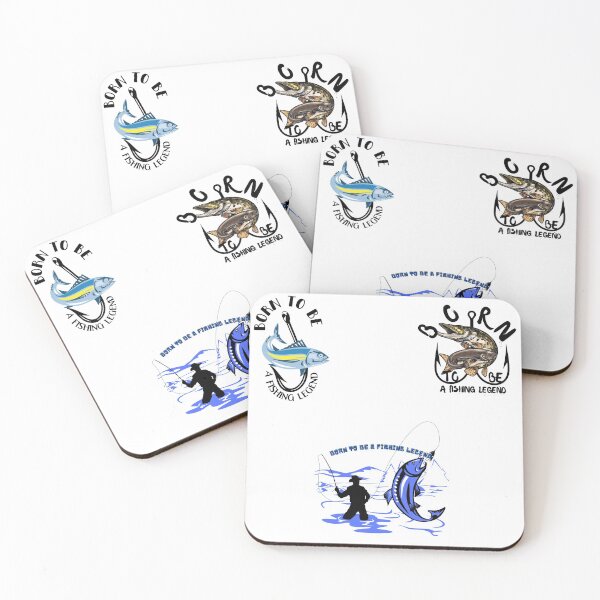 Item preview, Born To Be A Fishing Legend stickers pack designed and sold by bahicharafe.