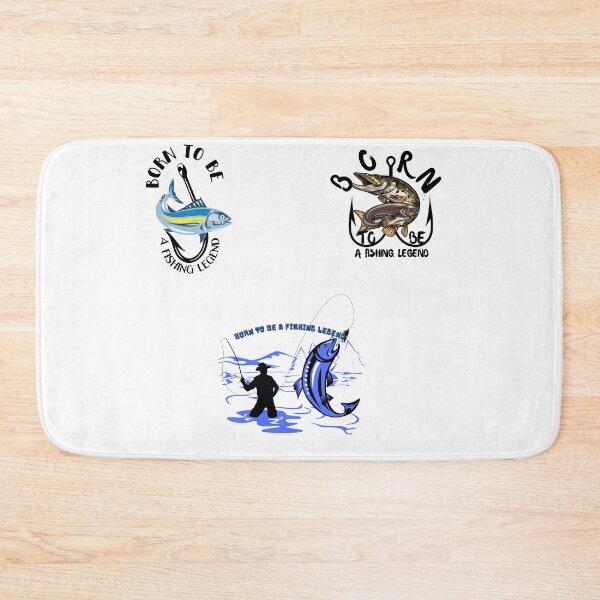 Item preview, Born To Be A Fishing Legend stickers pack designed and sold by bahicharafe.